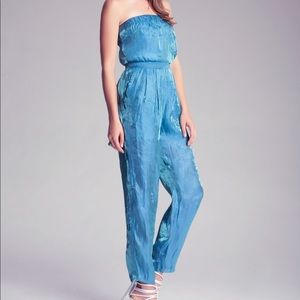 bebe Iridescent Jumpsuit